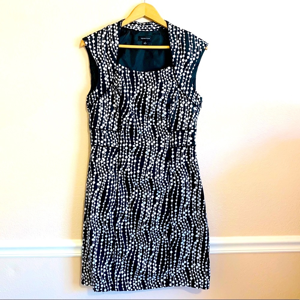 Spence Stretch Slim Fit Sleeveless Career Dress